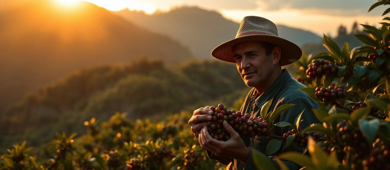 Fazenda de café na Zona da Mata Mineira